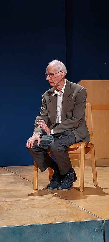 Beuys-Kenner Volker Harlan schrieb zahlreiche Bücher zu Theorie und Werk von Beuys. Foto Christiane Haid