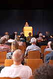 Eröffnung des Symposions mit Christiane Haid. Foto Paul Stender